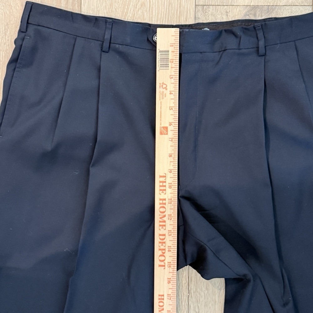 Jos A Bank Traveler Mens 48R 98% Wool Blend Suit Navy W/Pant 42X26.5 Cuffed - Picture 8 of 14